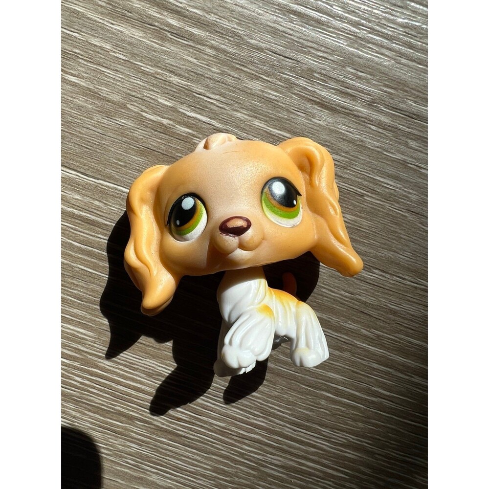 Littlest Pet Shop LPS #716 Cocker Spaniel Dog Authentic Hasbro
